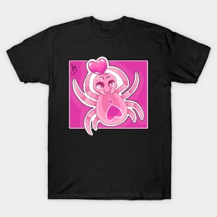 Pink Love Spider T-Shirt